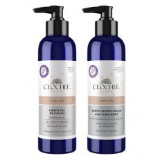 Set:Clochee Oriental Blossom Moisturising Body Wash Gel and Balm with Ceramides Set